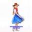 ชุดคาวบอยเด็กหญิง Cow Girl ชุดแฟนซีเด็ก รวมหมวกหนัง ขนาด S110-120, M 120-130, L 130-140