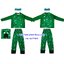 ชุดมายคราฟ MINECRAFT ผ้ายืดเสริมฟอง มีขนาด M 115-125, L 125-135, XL 135-145