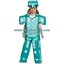 ชุดมายคราฟ MINECRAFT มีเสริมฟอง ชุดเป็นทรง มีขนาด M 115-125, L 125-135, XL 135-145