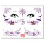 สติ๊กเกอร์แทททูแต่งหน้า ฮาโลวีน2024 SIZE 12*15.8 cm