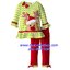 ชุดคริสมาสเด็กหญิง เสื้อลาย เรนเดียร์ +กางเกง Christmas Costume สำหรับ เทศกาลวันคริสมาส มีขนาด 110