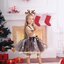 ชุดกวางเรนเดียร์ Raindeer สำหรับแฟนซีวันคริสมาส มี ขนาด M 100-110