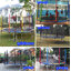 สปริงบอร์ดแทรมโพลีน trampoline ขนาด 14 ฟุต สีรุ้ง ขนาดใหญ่ รับน้ำหนักได้ถึง 180 kg.