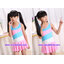 ชุดว่ายน้ำเด็กหญิง แบบ 1 ชิ้น สีชมพูอ่อน มีขนาด L, XL