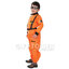 ชุดแฟนซีนักบินอวกาศเด็ก Astronaut สีส้ม มีขนาด L