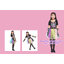ชุดฮาโลวีนเด็ก ผีโครงกระดูก สำหรับวันฮาโลวีน Rainbow Skeleton มีขนาด M, L, XL