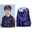 ชุดแฟนซีกัปตันนักบิน Captain Pilot (เสื้อสูท-เสื้อเชิ๊ต-เนทไท+หมวก) ฟรีไซด์ สำหรับเด็ก 95-125 ซม. อายุ 3-7 ขวบ