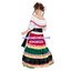 ชุดประจำชาติ ชุดเม็กซิโก ชุดเม็กซิกัน ชุดเมกซิโก ชุดแมกซิโก mexico mexican costume traditional costume ชุดอเมริกาใต้ south america ขนาด M 120-130, L 130-140, XL 140-150
