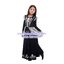 ชุดโครงกระดูกสำหรับเด็กหญิงแบบกระโปรงยาว สำหรับงานแฟนซี วันฮาโลวีน Skeleton GIRL มีขนาด M (only delivery)