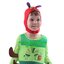 ชุดหนอนผีเสื้อ Caterpillar Costume ชุดแฟนซีแมลงสัตว์เด็ก ชุดมาสแมลง ใช้ได้ทั้งเด็กชายหญิง รวมชุดบอดี้สูทสีเขียวด้านใน มี ขนาด L(125-140), XL(140-150)