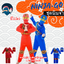 ชุดนินจาสีแดง RED Ninja GO มีขนาด 130, 140