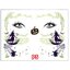 สติ๊กเกอร์แทททูแต่งหน้า ฮาโลวีน2024 SIZE 12*15.8 cm