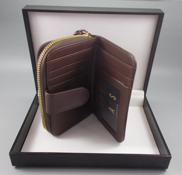 กระเป๋าสตางค์ DAKS-LONDON น้ำตาล ใหม่ แท้