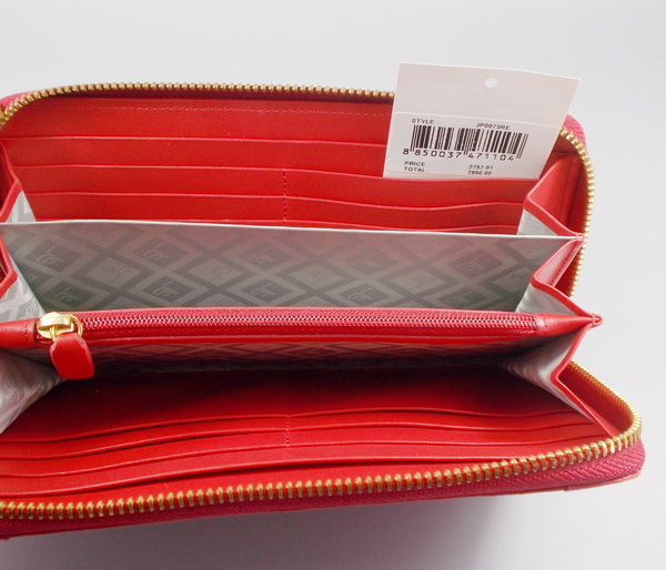 กระเป๋าสตางค์ JEAN-LOUIS SCHERRER แดง ใหม่ แท้