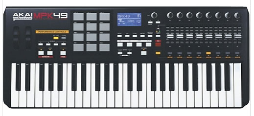 Akai Professional MPK49 Keyboard Controller Package 1