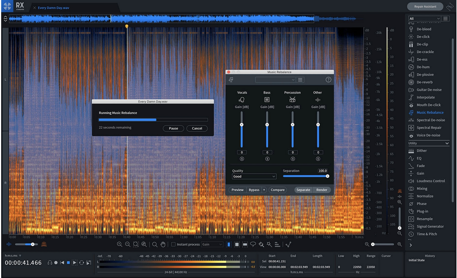 iZotope RX 8 Standard Audio Editor