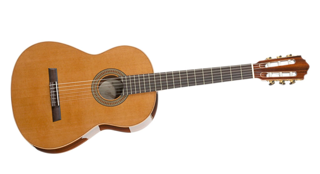 Hofner Solid Cedar Top Rosewood Body Classical Acoustic Guitar High Gloss Natural