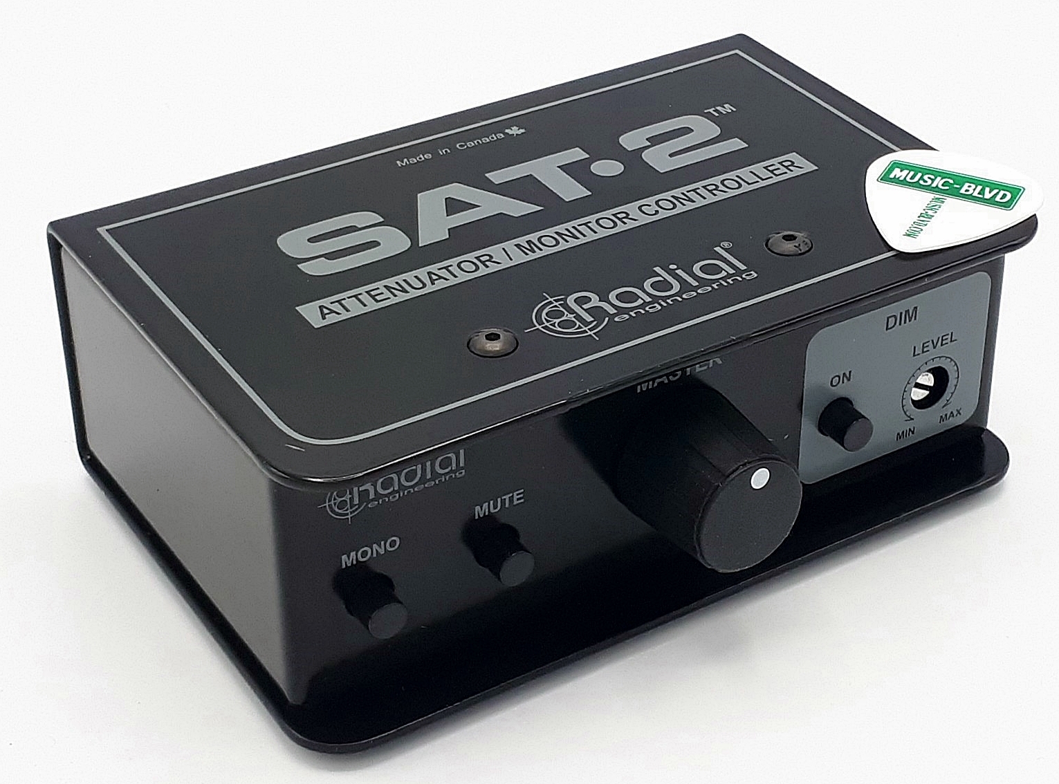 Radial Engineering SAT-2 Stereo Monitor Controller and Audio Attenuator