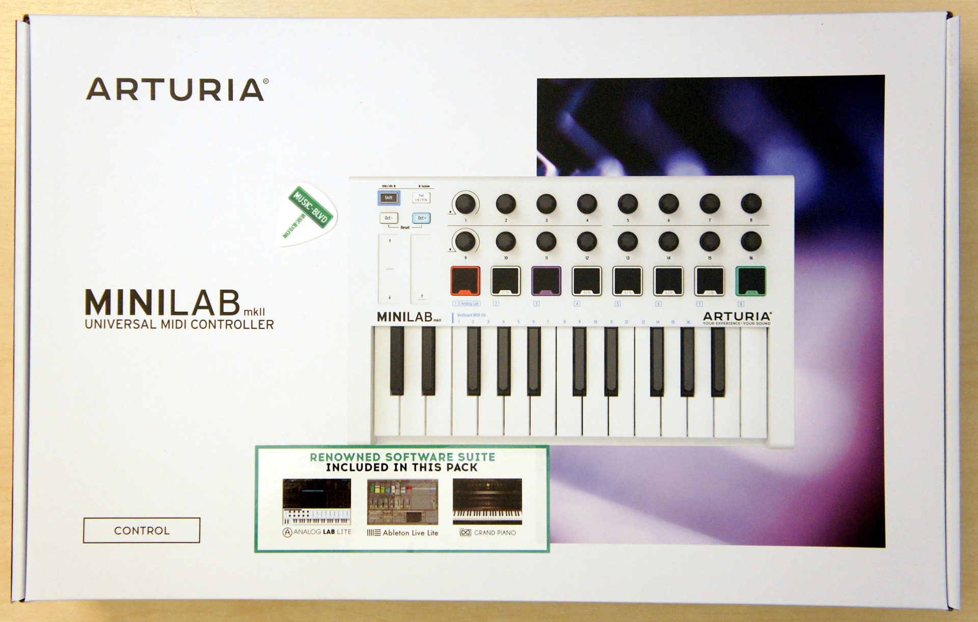 Arturia MiniLab MkII 25 Slim-key Controller