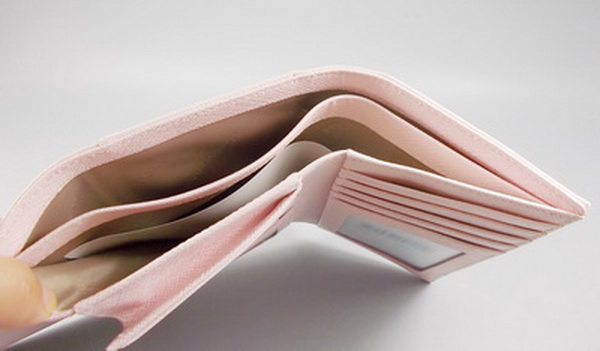 กระเป๋าสตางค์ LOUIS FONTAINE ชมพูอ่อน ใหม่ แท้