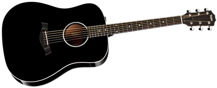 Taylor 210e Dreadnought ES-T Electronics Acoustic-Electric Guitar Black