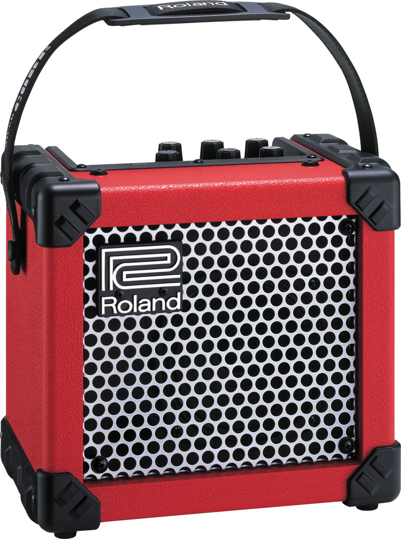 Roland Micro Cube Guitar Amp - Black Red White