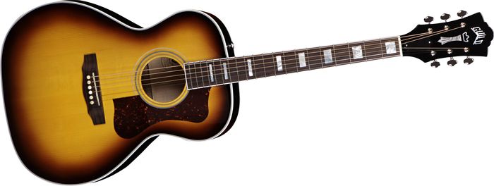 Guild F-47M Acoustic-Electric Guitar with DTAR Multi-Source Pickup System