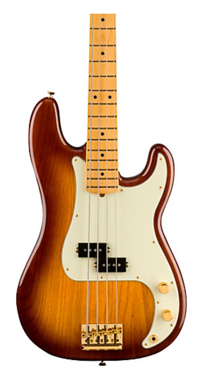 Fender 75th Anniversary Commemorative Precision Bass 2-Color Bourbon Burst