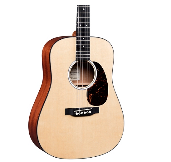 Martin DJr-10E Sitka Top Dreadnought Junior Acoustic-Electric Guitar Natural