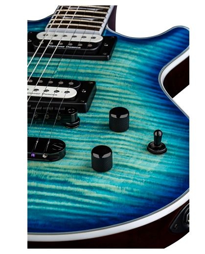 Dean Icon Select Flame Top Electric Guitar Ocean Burst