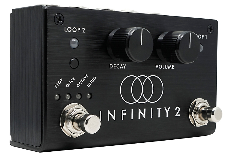 Pigtronix Infinity Looper 2 Stereo Looping Effects Pedal Black