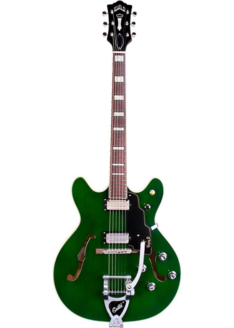Guild Starfire V Semi Hollow Electric Guitar - Emerald Green