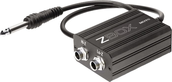 MOTU Zbox Guitar Impedence Adapter