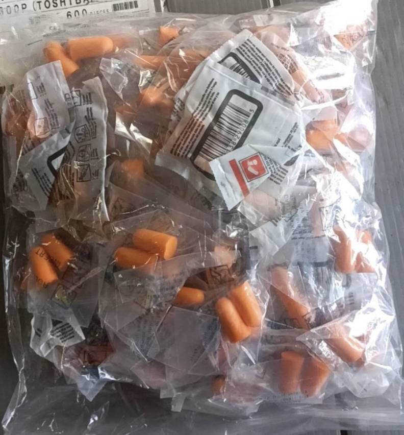 ที่อุดหู จำนวน 10,000 ชิ้นราคาชิ้นละ 5 บาท