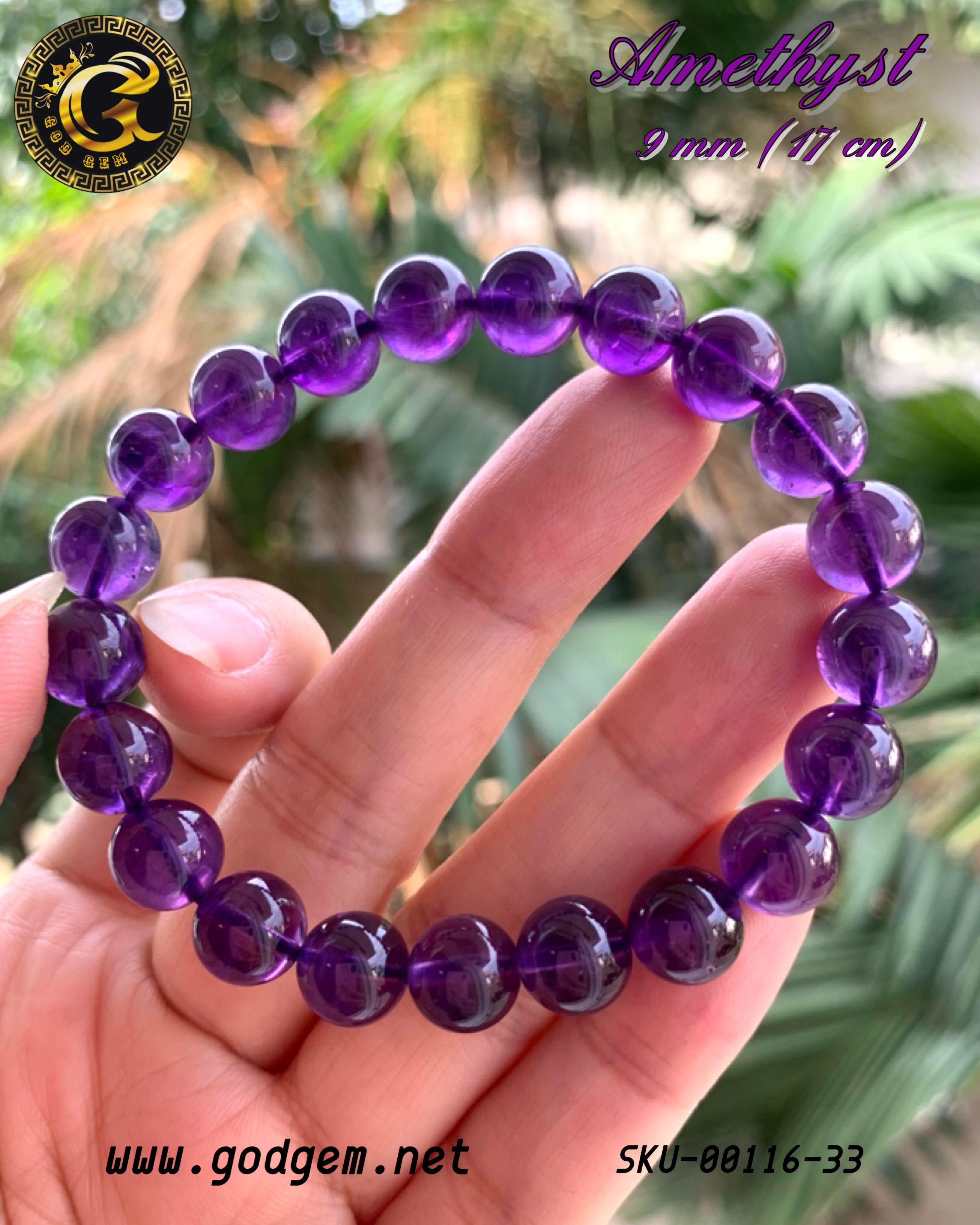 ข้อมือหินอเมทีสต์ อุรุกวัย