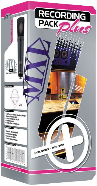 MXL 2003/603S Microphone Pac Plus