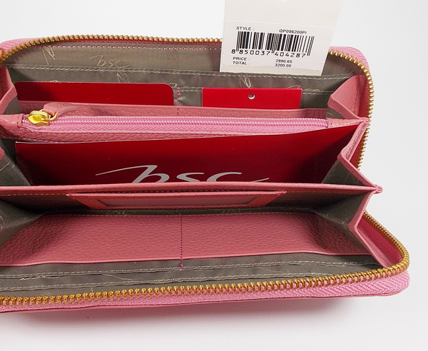 กระเป๋าสตางค์ bsc กะปิ ใหม่ แท้