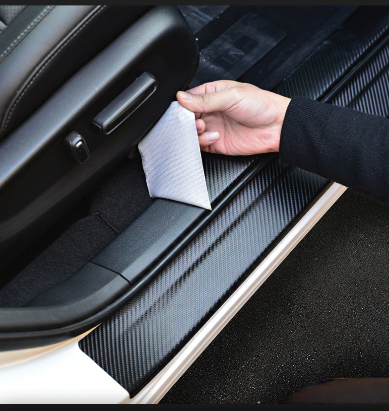 เทปกันรอยรอบคัน สีดำเครฟล่า ORA Good Cat