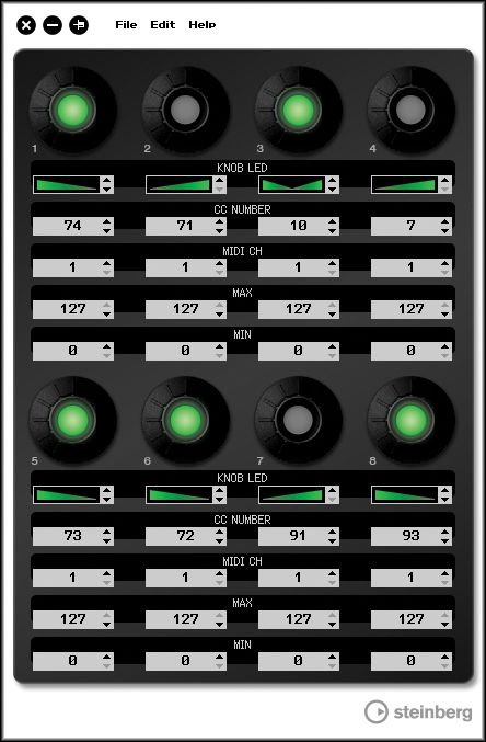 Steinberg Fader Controller USB Controller