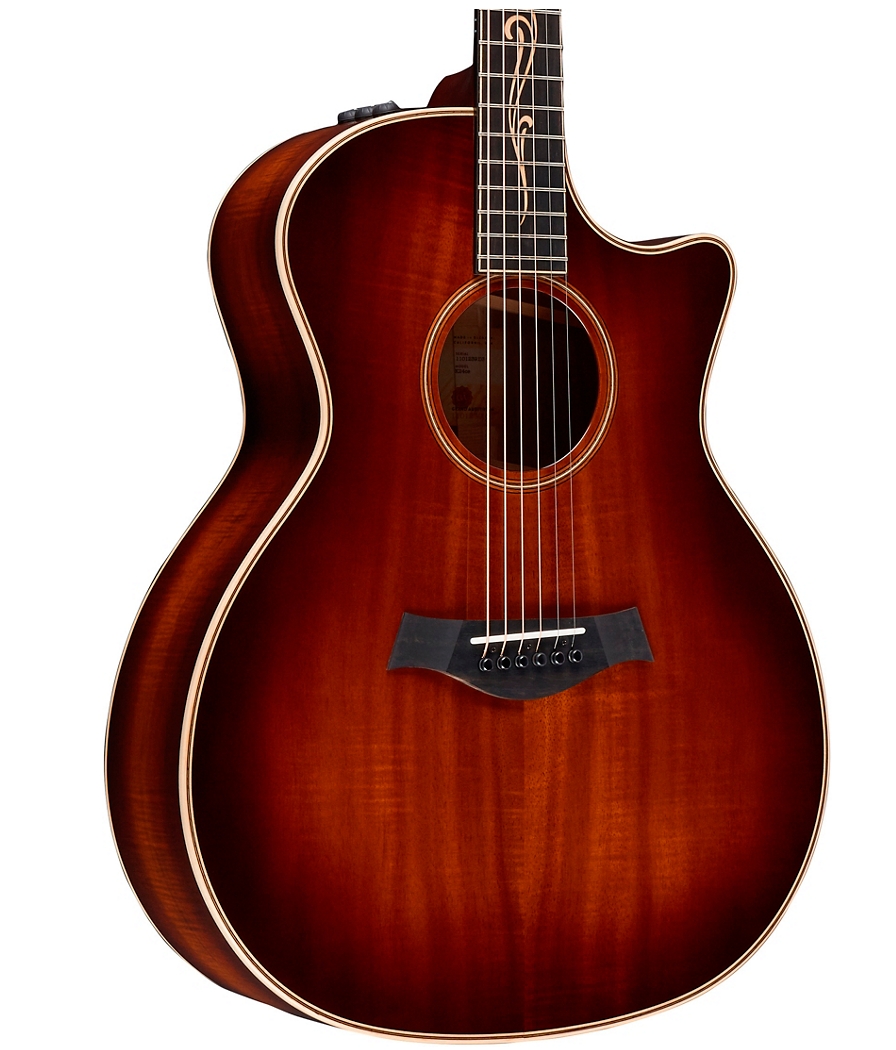 Taylor K24ce V-Class Grand Auditorium Acoustic-Electric Guitar Shaded Edge Burst