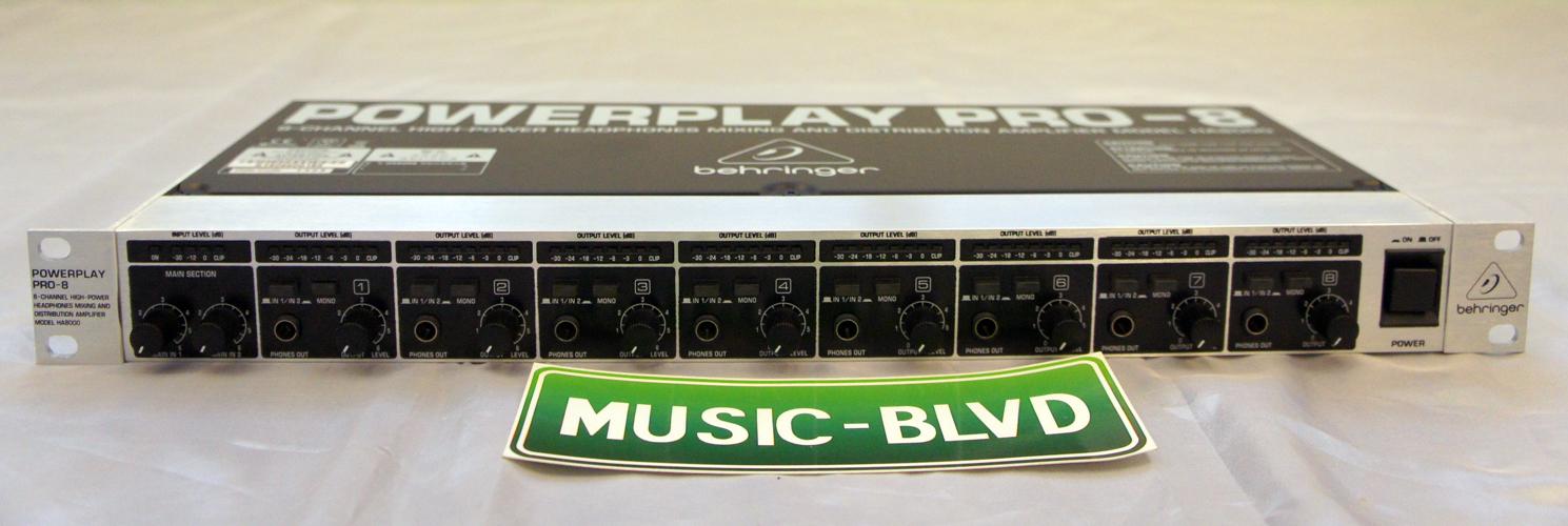 Behringer Powerplay PRO-8 HA-8000 Headphone Amp