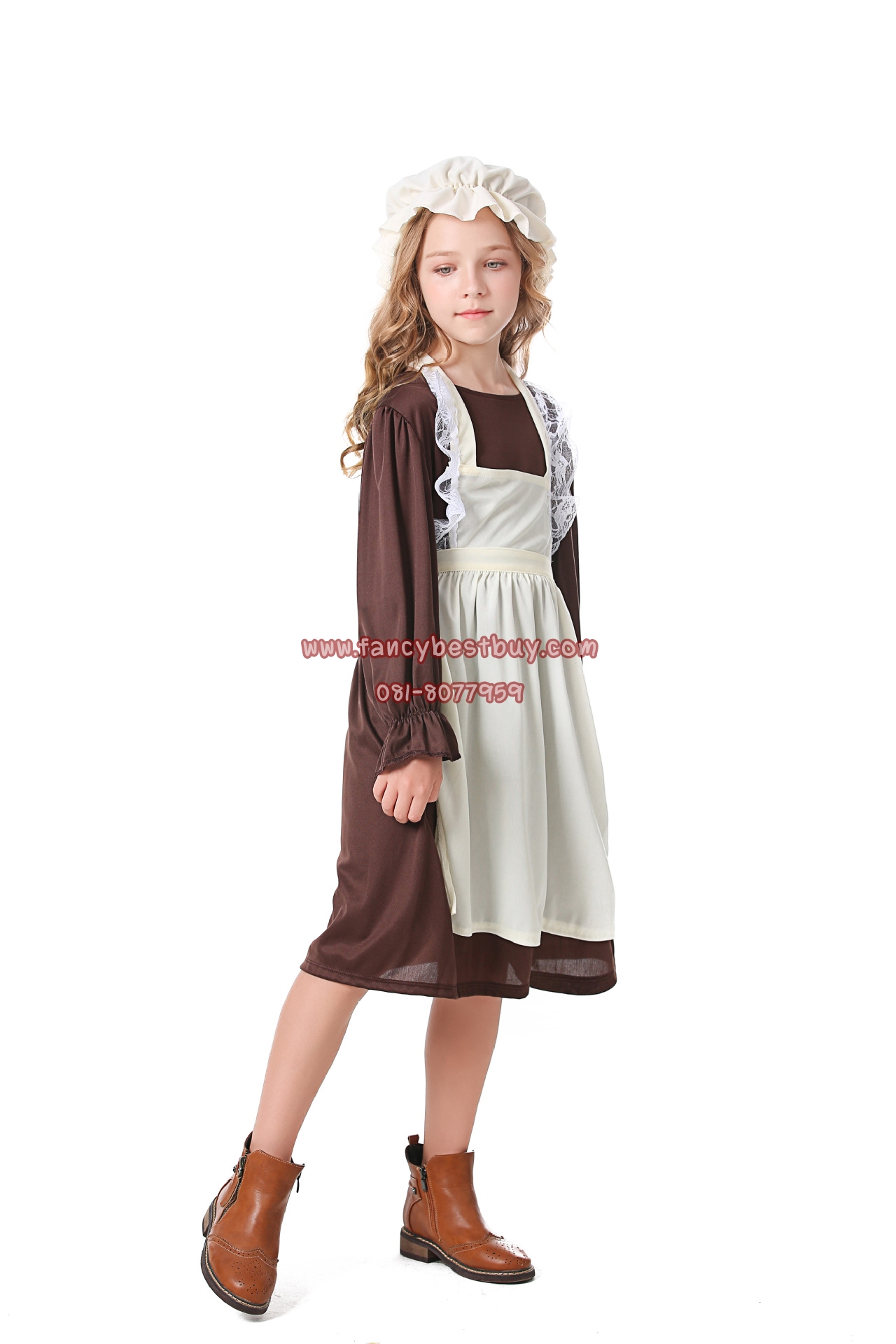 ชุดประจำชาติเบลเยี่ยม ชุดเบลเยี่ยม Belgium Costume Size S 110-120, M 120-135, L135-145