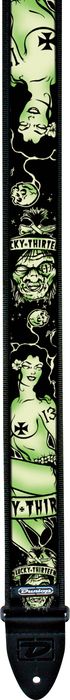 Dunlop Lucky 13 Guitar Strap - Dead Island