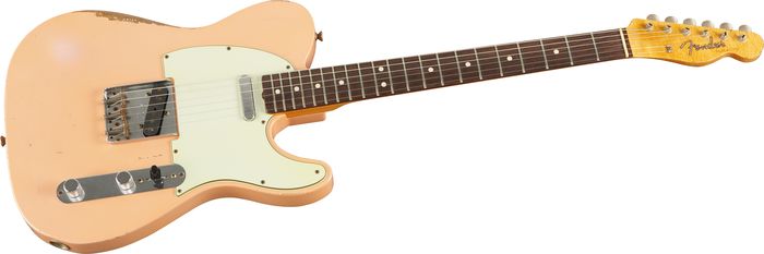 Fender Custom Shop Dennis Gaulszka Masterbuilt 1963 Telecaster Light Relic Electric Guitar Shell Pink
