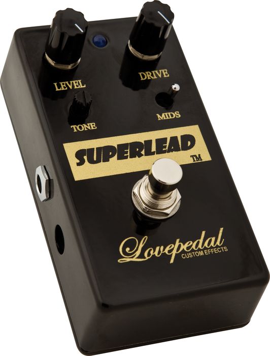 Lovepedal Superlead Distortion Guitar Effects Pedal Black/Gold