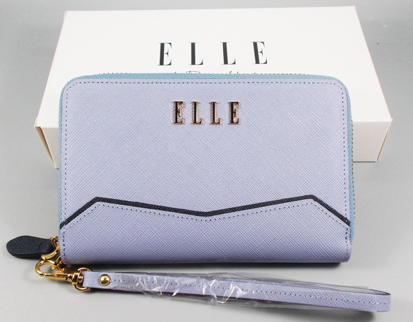 กระเป๋าสตางค์ ELLE คราม-กรมท่า ใหม่ แท้