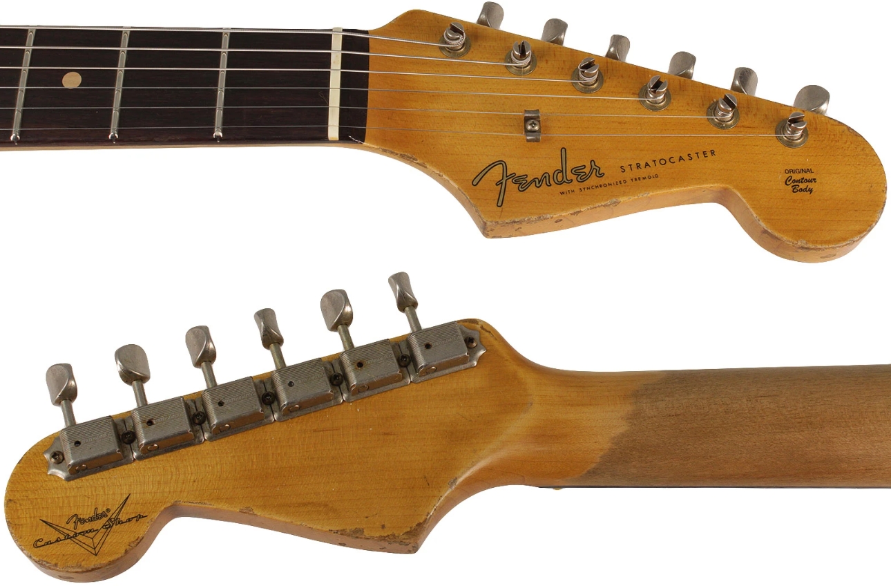 Fender Custom Shop 1960 Relic Stratocaster, Aged Olympic White