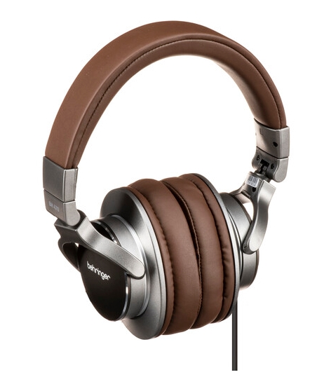 Behringer BH 470 Compact Studio Monitoring Headphones (Brown)