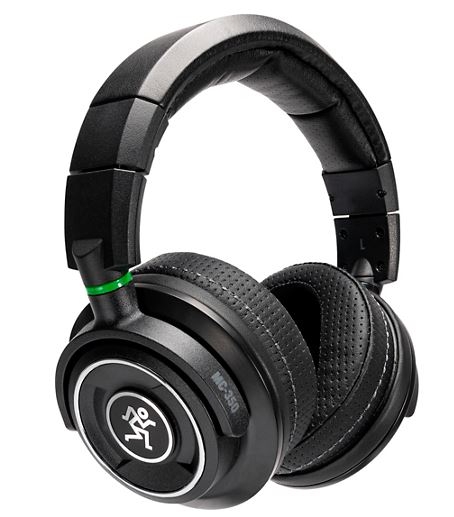 Mackie MC-350 Professional Closed-Back Headphones Black