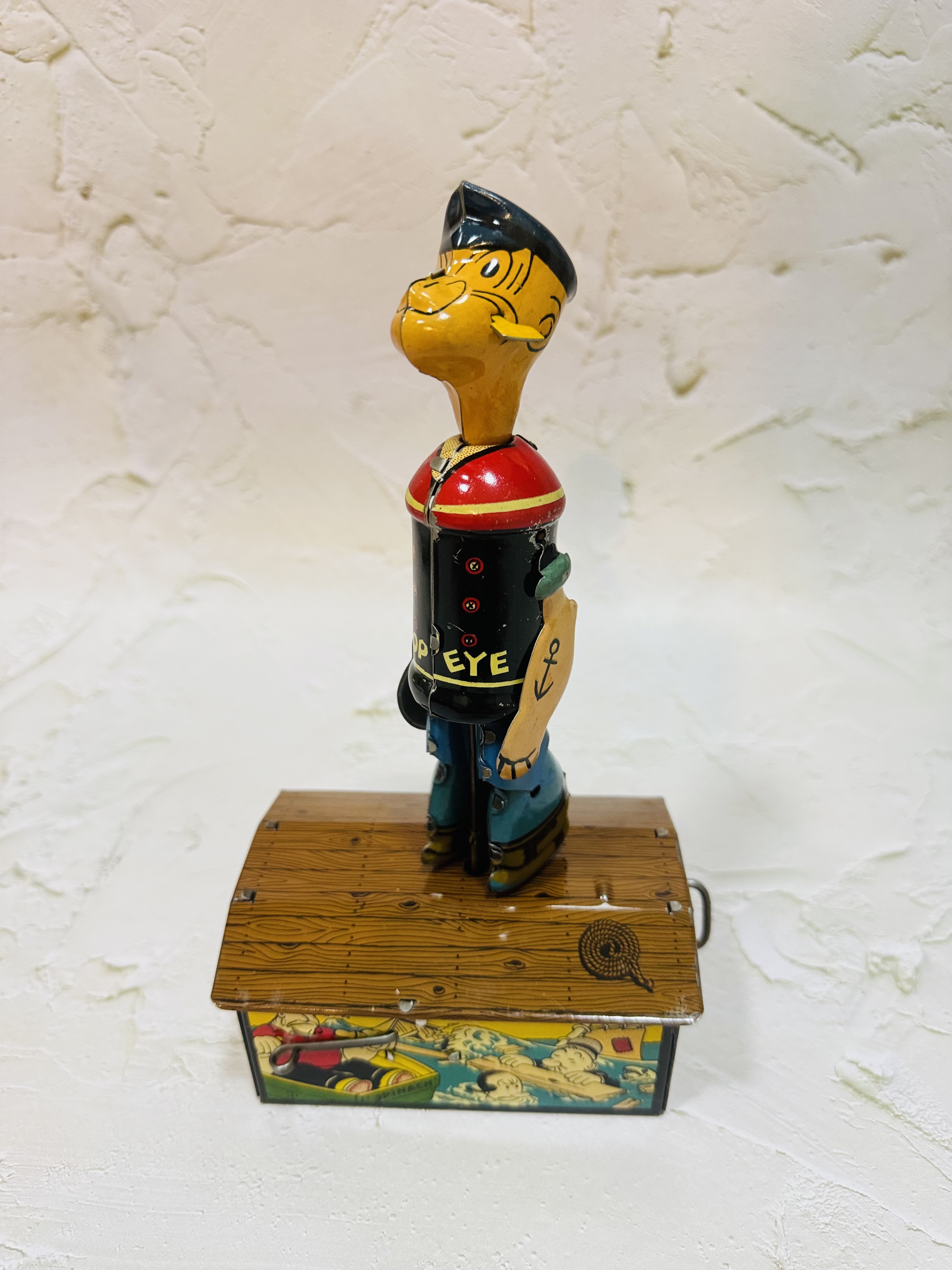 1930s Marx Popeye Jigger Wind up Toy